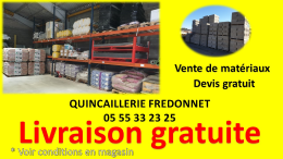 Vente de matériaux